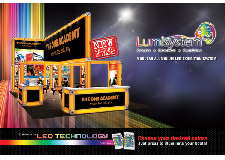 LumiSystem Modular Aluminium LED Exhibition System